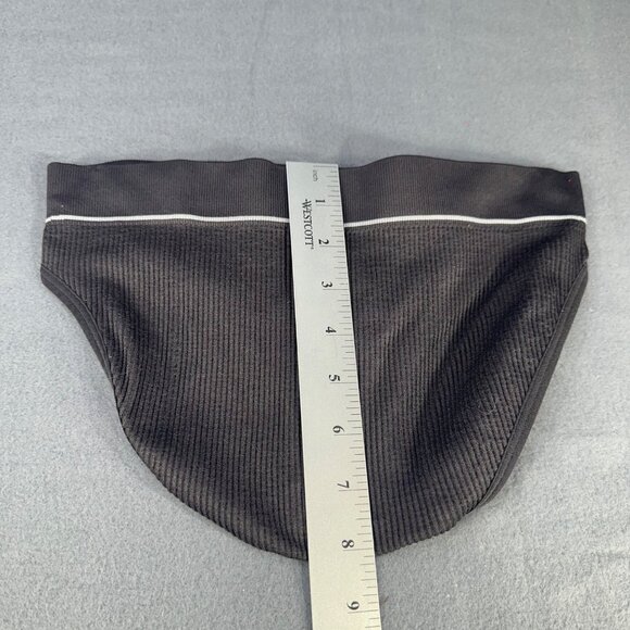 Hanes Womens Size Small Panty Bikini Ribbed Seamless Black New Without Tags - Picture 6 of 6